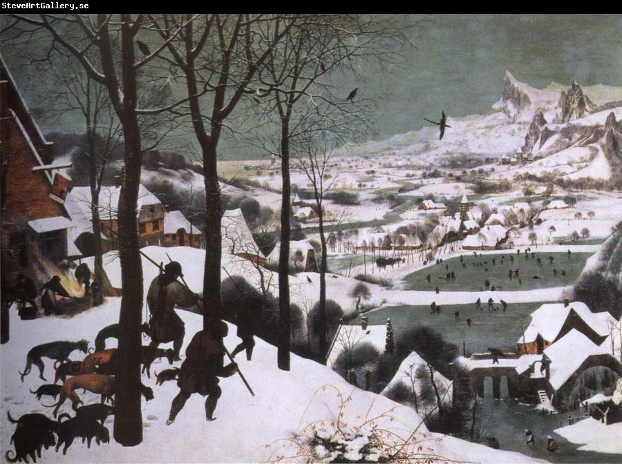 Pieter Bruegel hunters in the snow